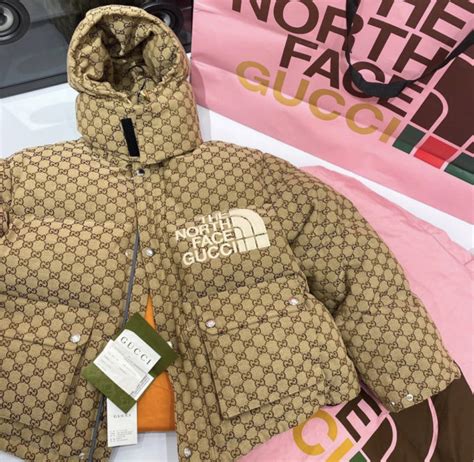 north face jas gucci|north face gucci collection prices.